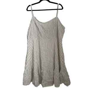 Old Navy XXL lined, striped, fit and flare Sundress